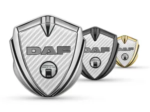 Daf Metallico Emblema Badge Disegno Lussuoso Lega